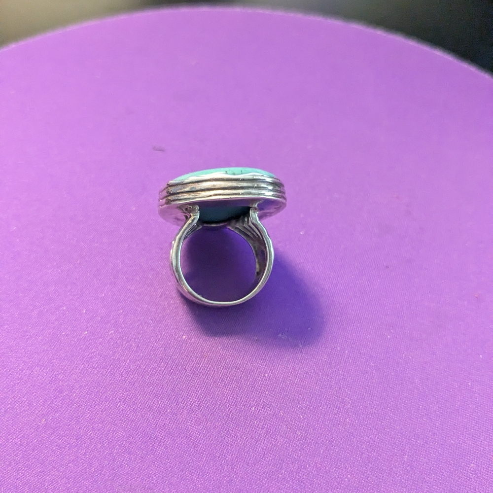 Silpada Turquoise Ring Size 6 1/4 R2017 - Picture 6 of 6